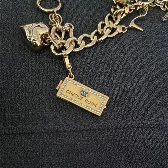 Juicy Couture Vintage Charm Bracelet (gold) - Picture 6 of 7
